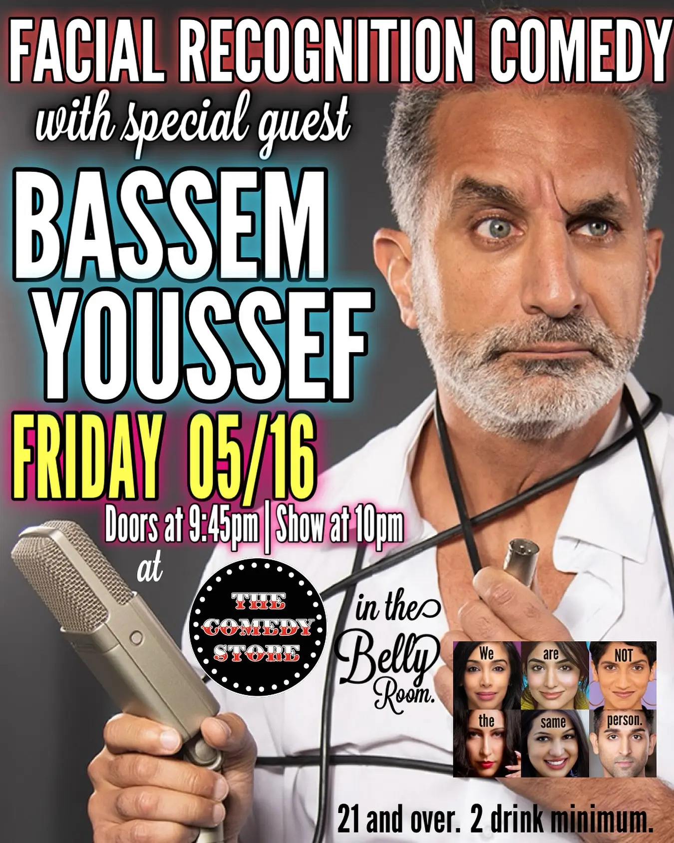 An innovative standout act in the belly room stirring up quirky hilarity for fans tonight.