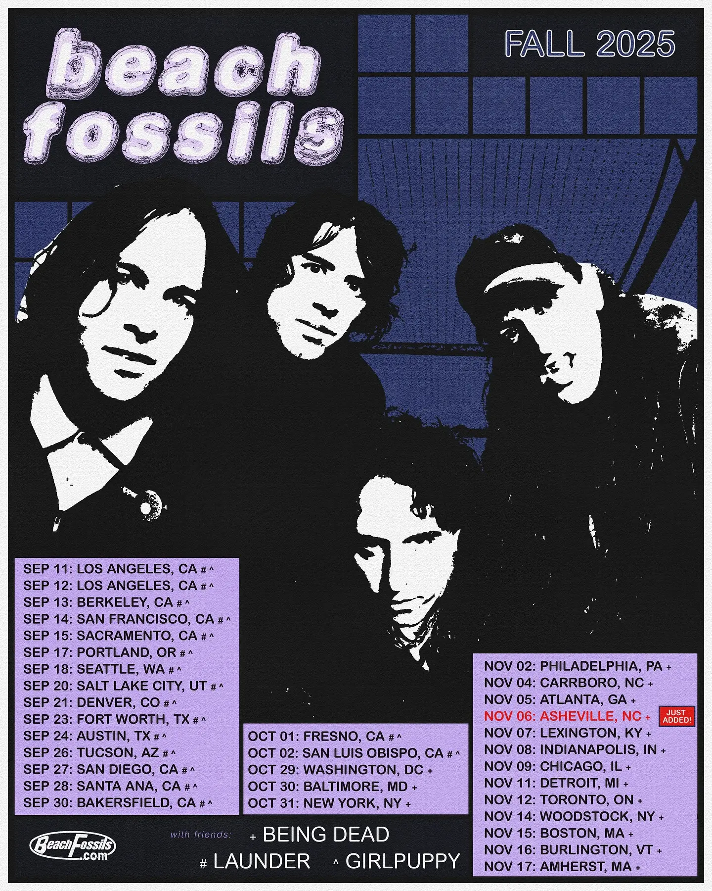 Beach Fossils Launch Discord With Ticket Giveaway