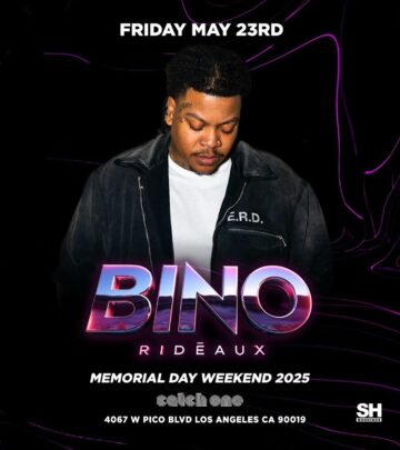 Beanz Ignites Catch One LA Tomorrow Night