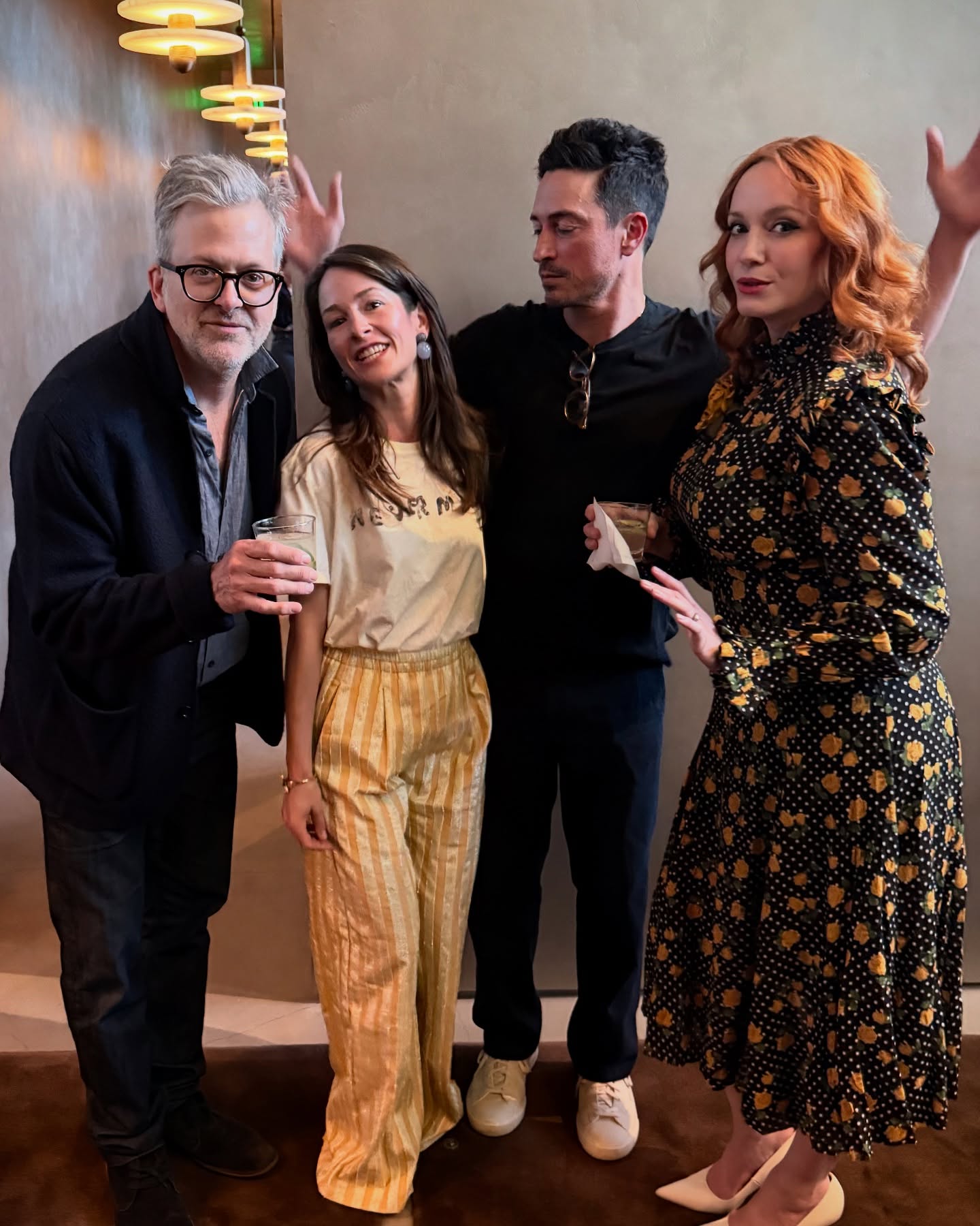 A witty display of his loves and quirky lifestyle, capturing chic gatherings and fun today