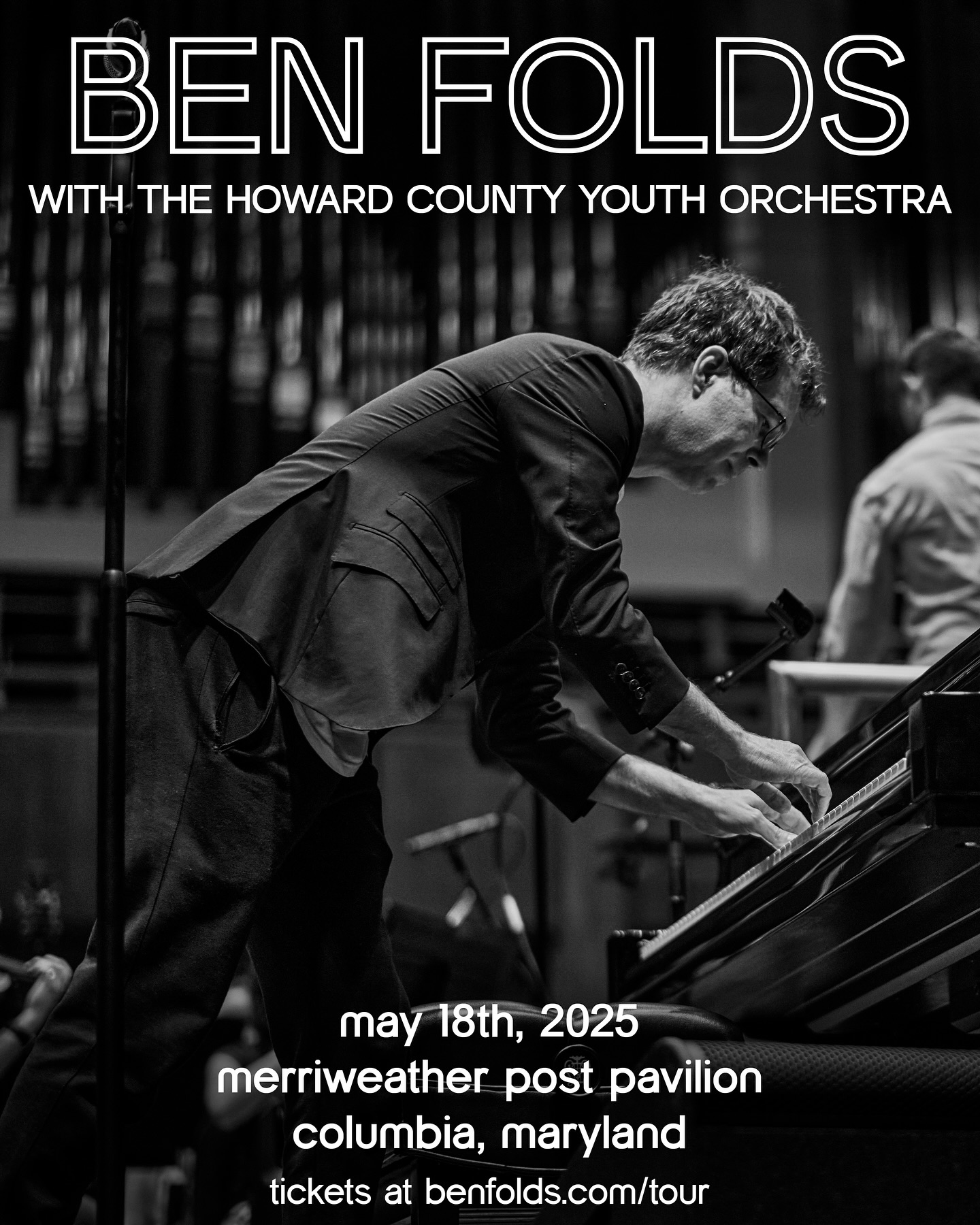 Ben Folds Joins Howard County Youth Orchestra Renowned artist Ben Folds electrifies young musicians in an orchestral extravaganza in MD.