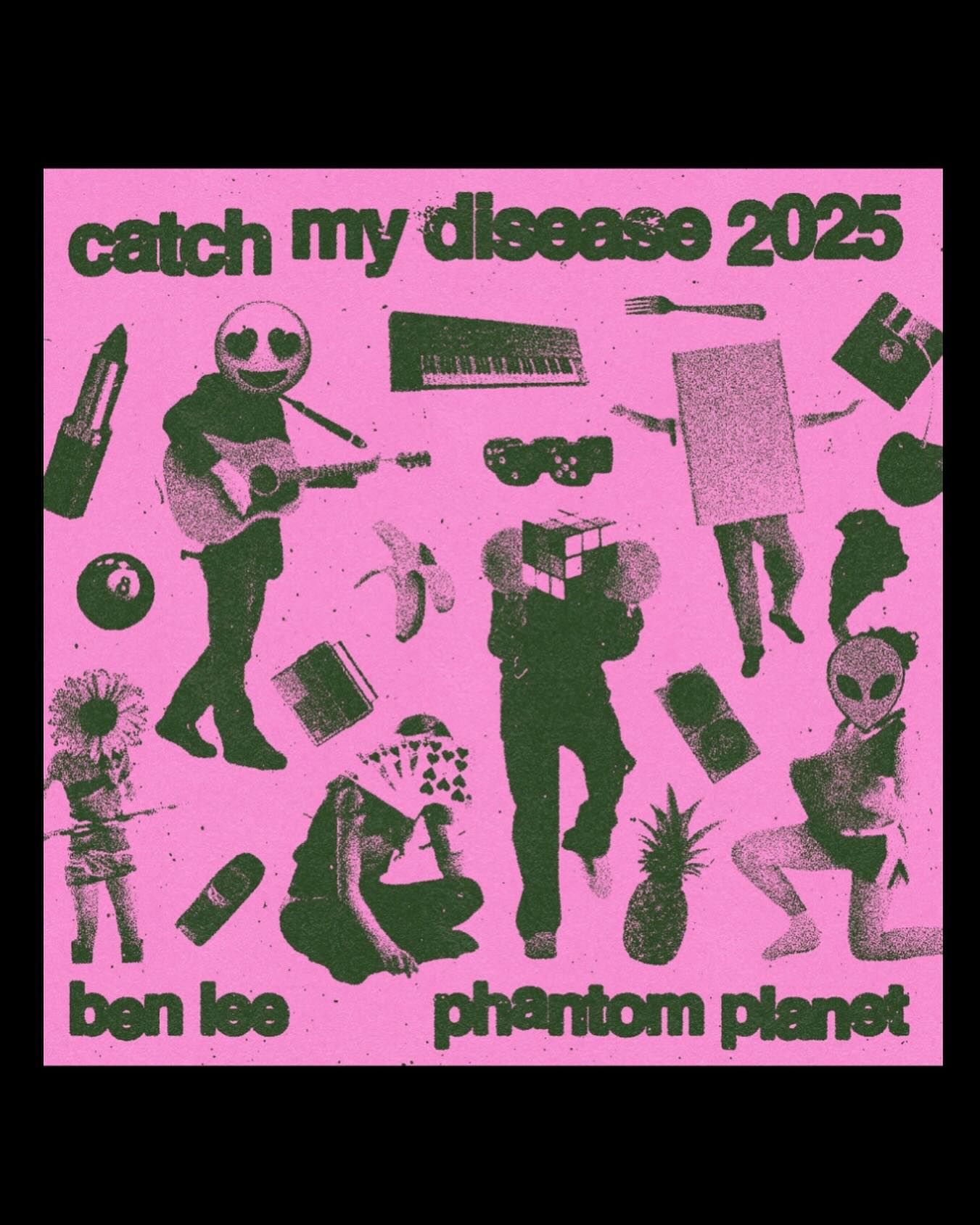 Ben Lee Releases Catch My Disease 2025 With Phantom Planet New music rework marks a 20-year anniversary tour feat collabs with Phantom Planet pals.!