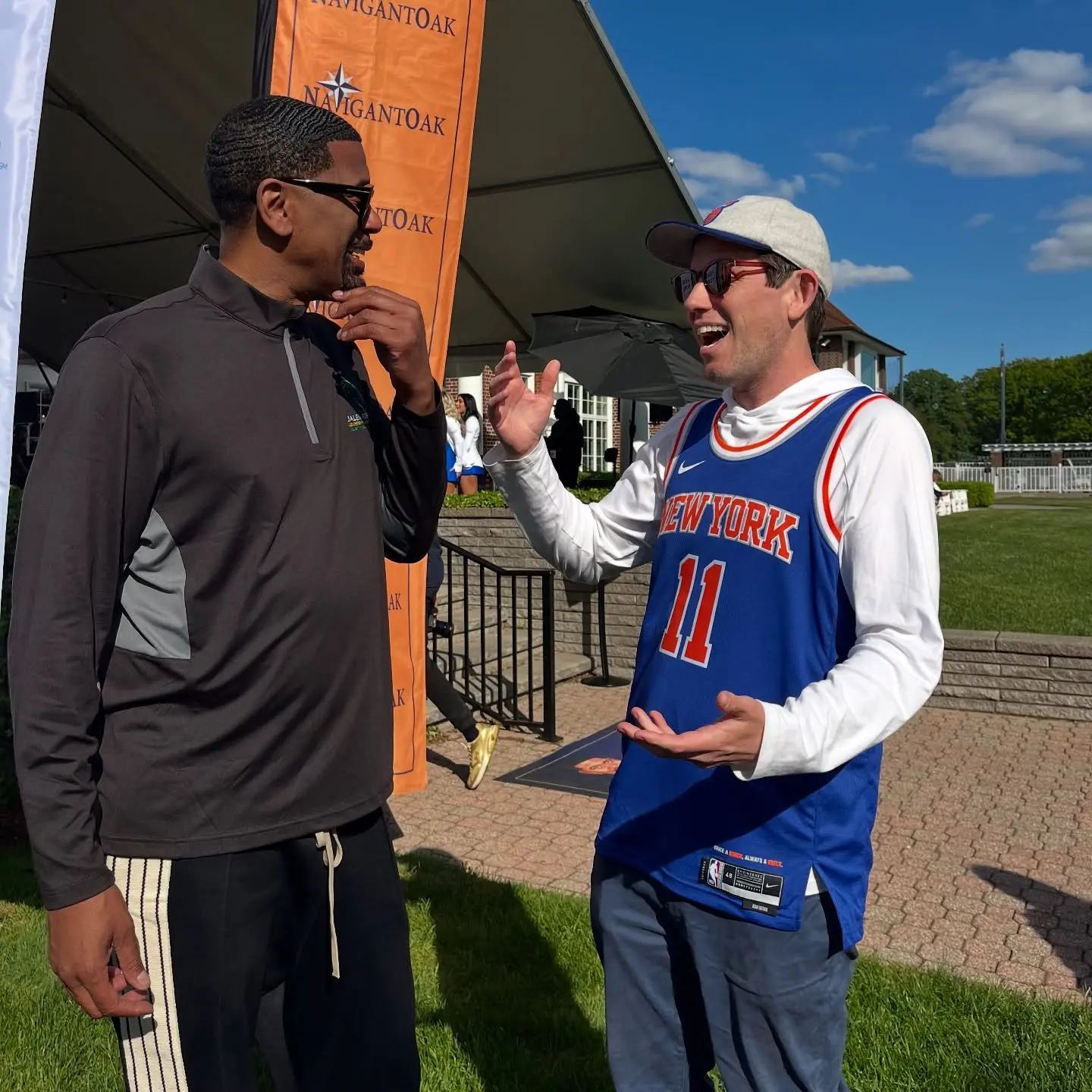 Ben Lyons Cheers Knicks Past Pacers Courtside Insider praises electric performance from Brunson and sends support to Jacksonville’s team