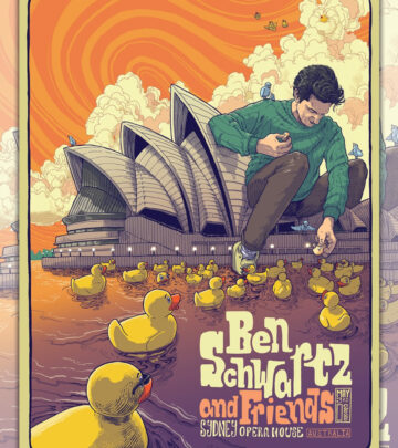 Ben Schwartz Unveils Limited Edition Posters For Australia