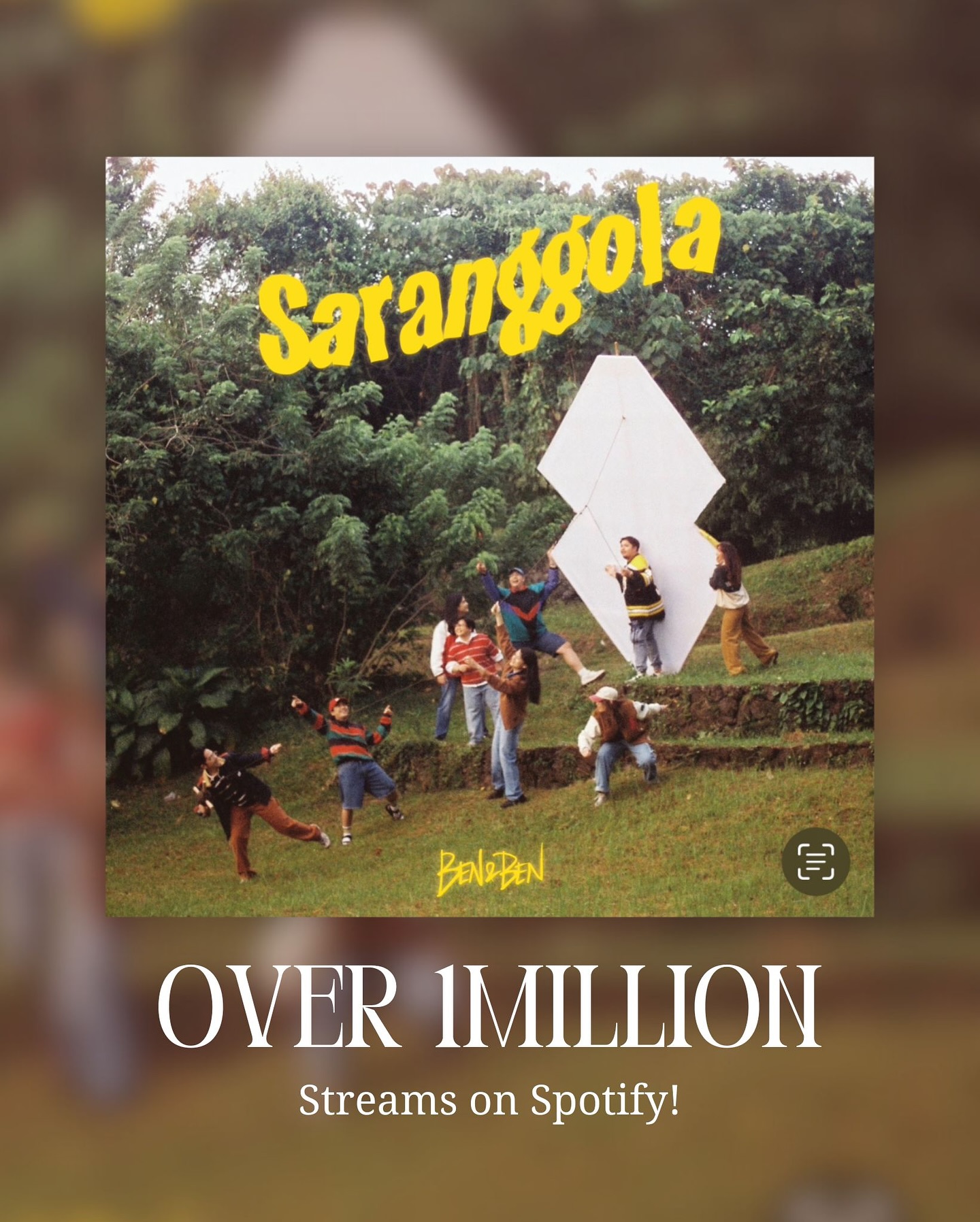 Listeners rejoice as Saranggola soars past 1M streams; a promise of live magic awaits them!