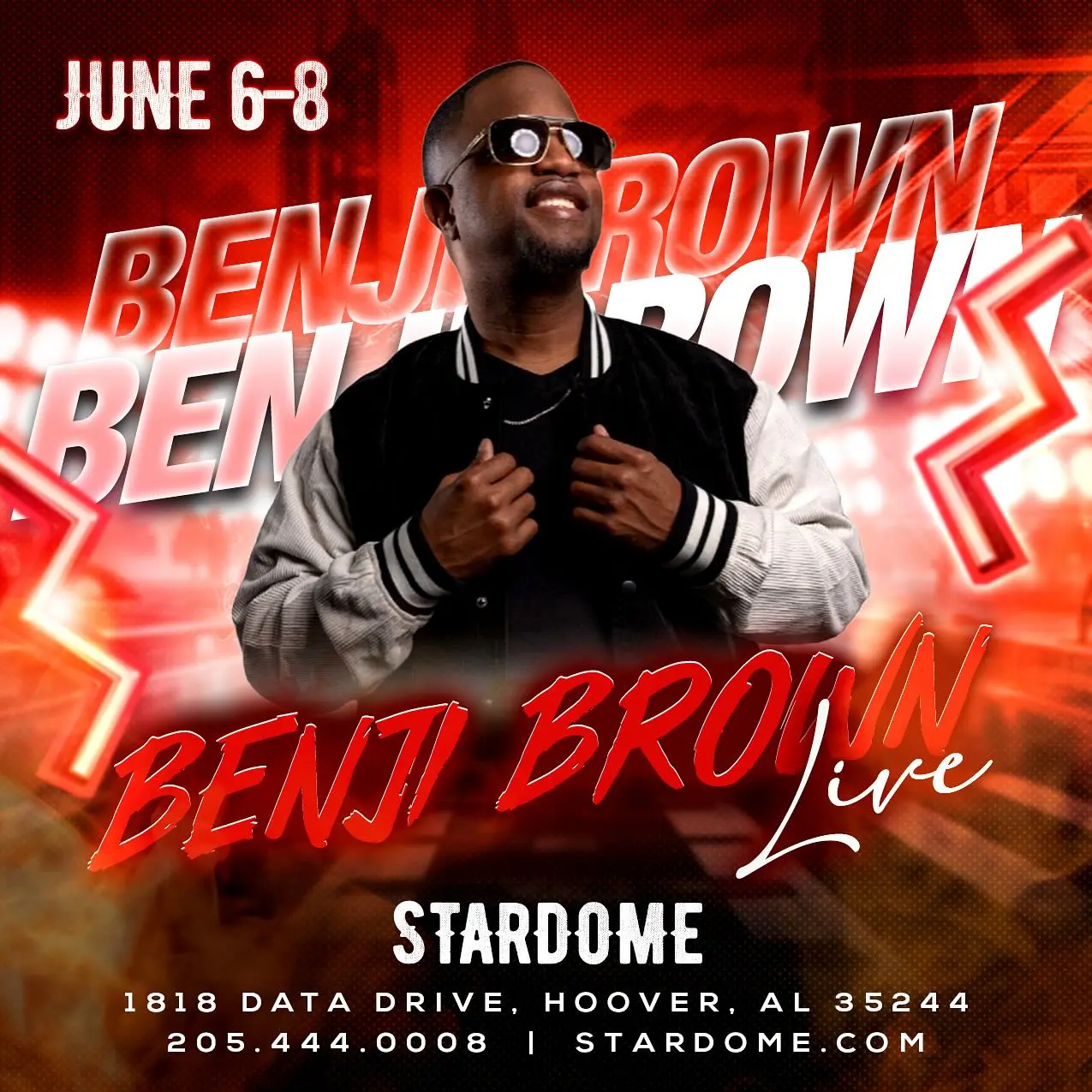 Benji Brown To Rock Birmingham At Stardome Experience Benji Brown Live: Book Tickets in Birmingham for Top-Notch Comedy Fest! Hurry!!