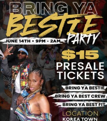 Grab early bird tickets for a dynamic duo fusion event on June 14 in REAL LA for 21+ vibes