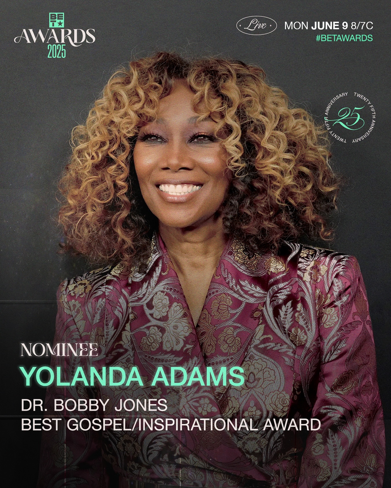 Yolanda Adams, Sir The Baptist & Donald Lawrence snag a BET nod for their remix track!