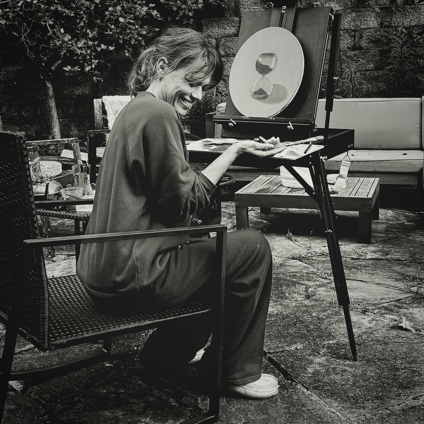 Bethany Joy Lenz Returns To Art With Reflective Painting