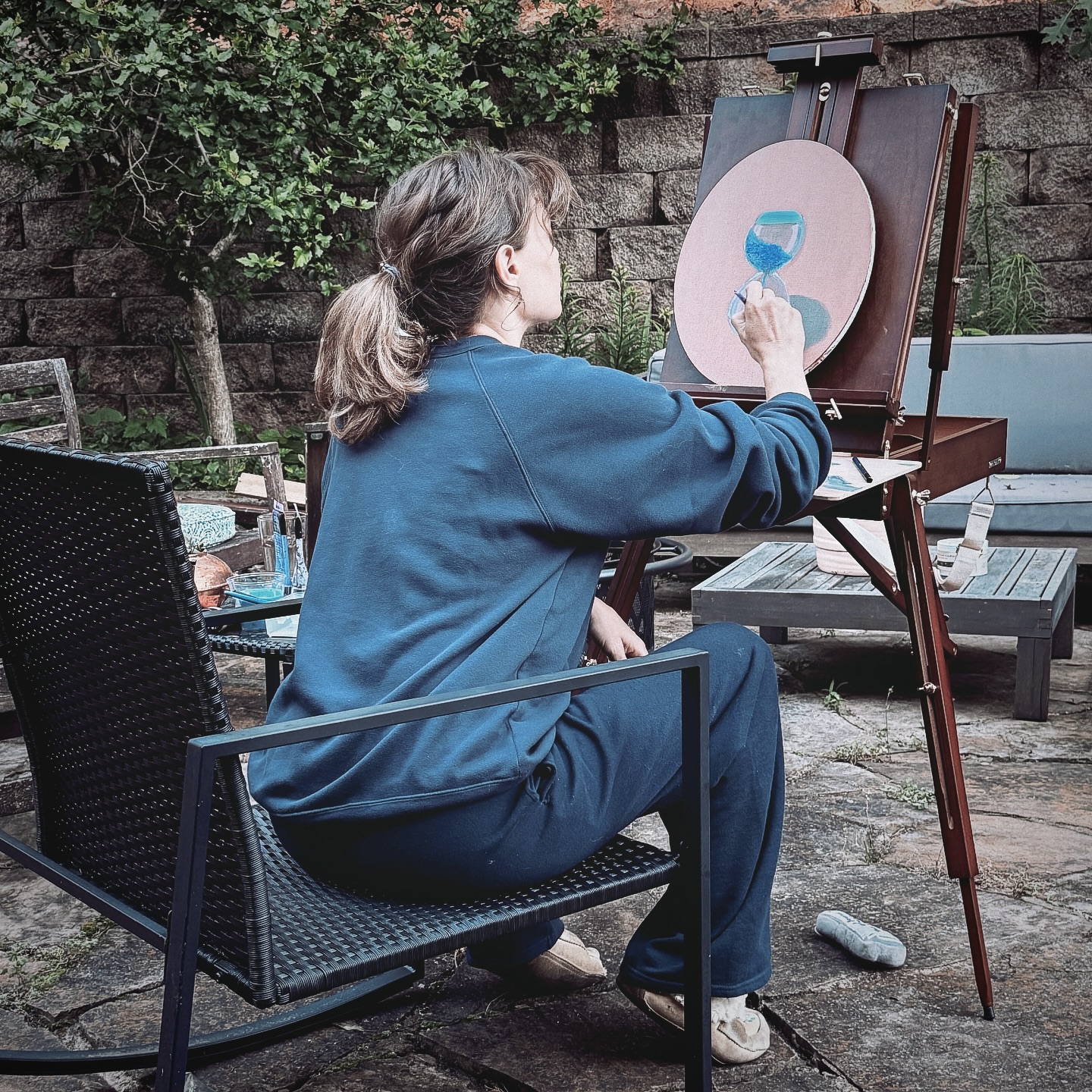 Bethany Joy Lenz Returns To Art With Reflective Painting