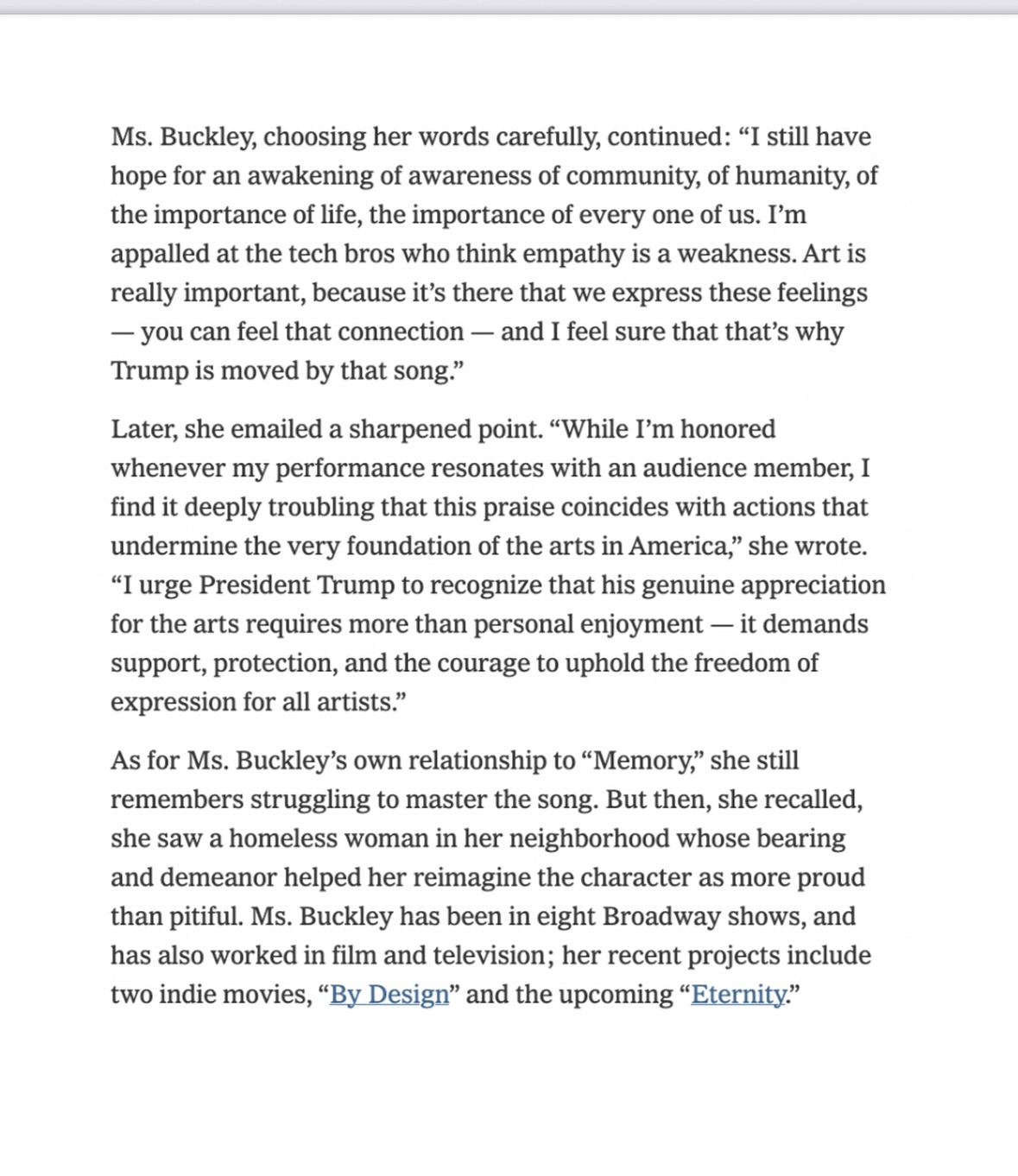 Betty Buckley Lights Up Joe's Pub Stage