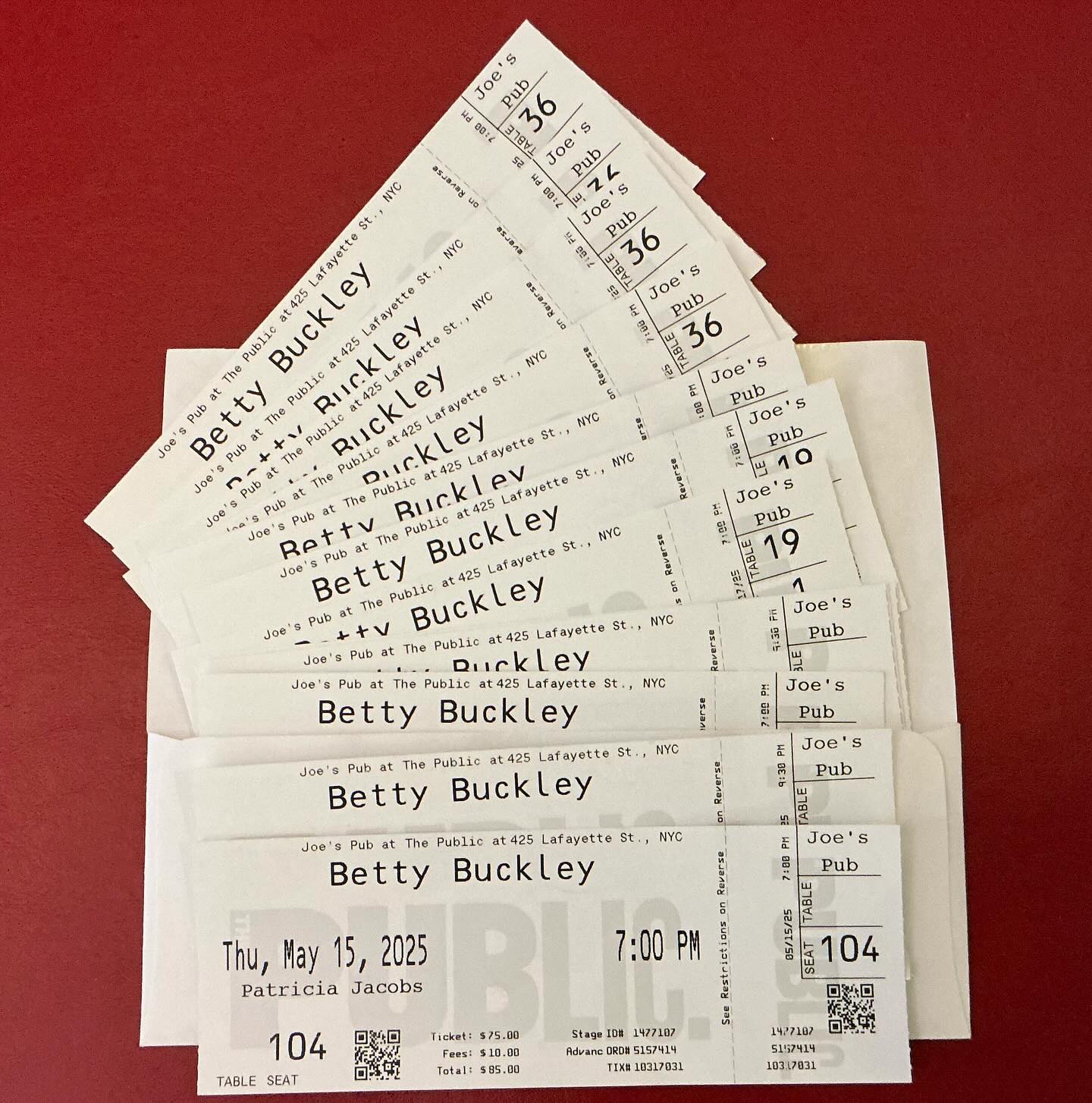 Experience a mesmerizing live show by Betty Buckley at Joe's Pub, NYC May 16-17—Be There!