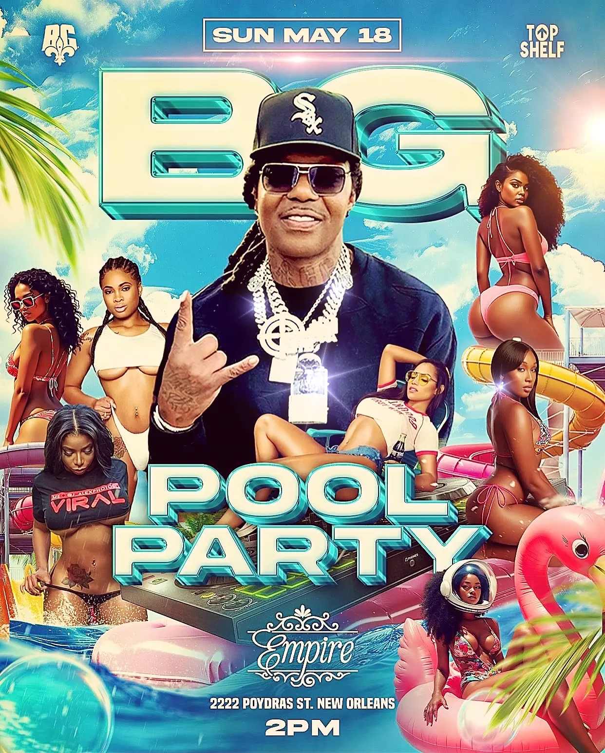 BG Pool Party: A Sunday Splash At Empire Experience a vibrant pool bash with BG and a star-studded crowd at Empire this Sunday Now!