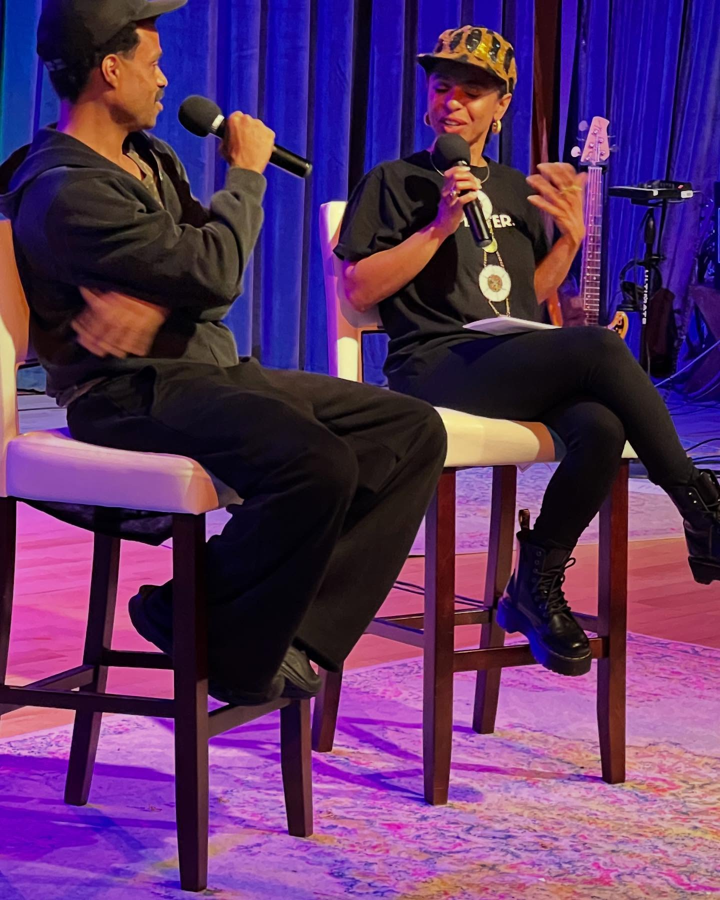 Bilal Chats at KCRW During Engaging Session