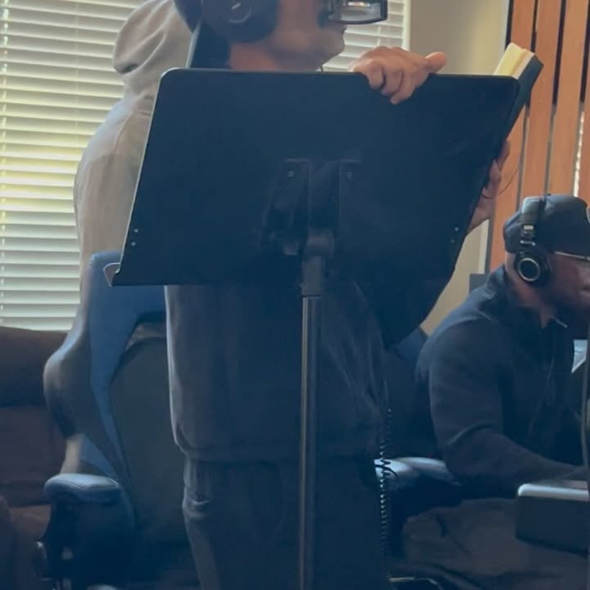 Celebrity singer Bilal turns chef in studio session with producer Georgia Muldrow In Style