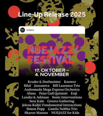 Bilal ignites autumn with soulful vibes at Nue Jazz Festival - tickets now on sale. Hurry!!
