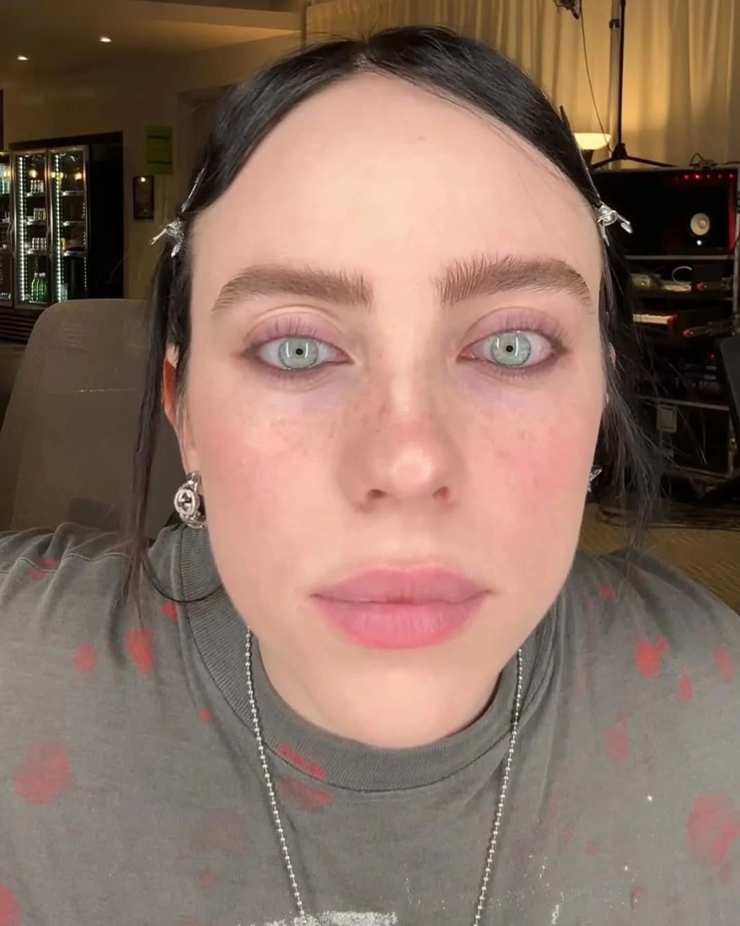 Billie Eilish Rocks Bold Instagram Look