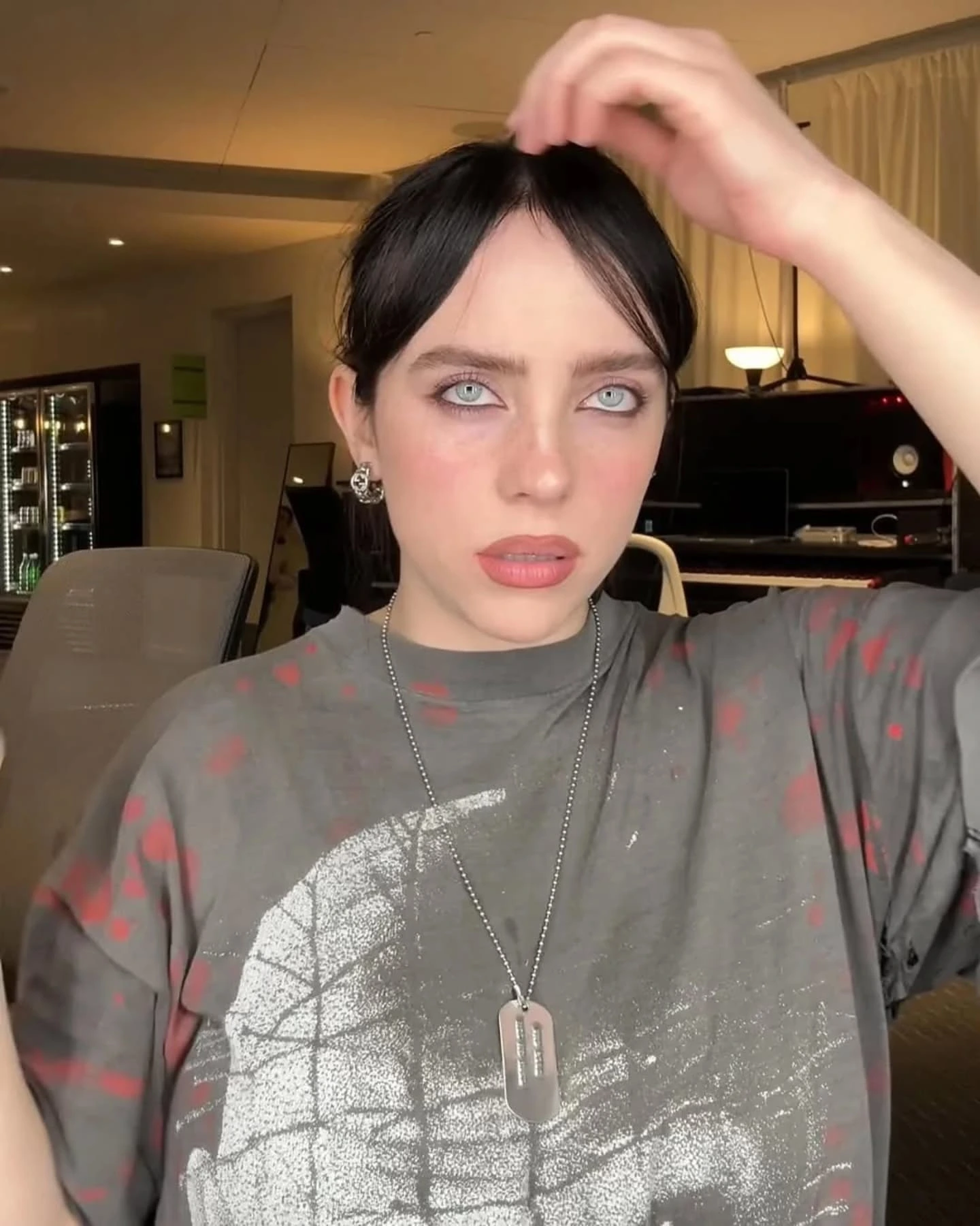 Billie Eilish Rocks Bold Instagram Look