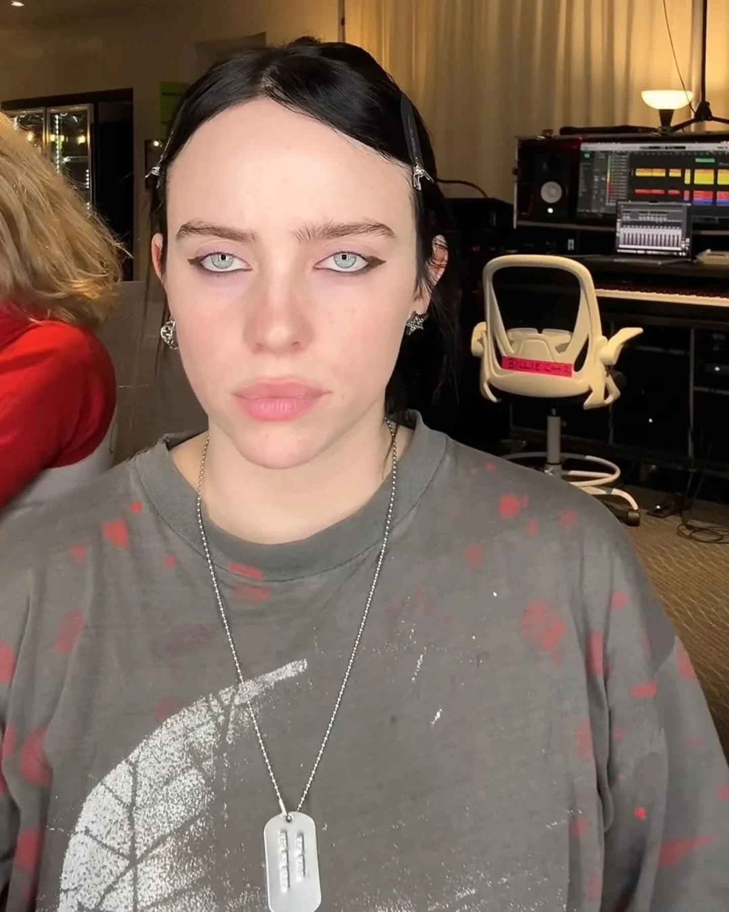 Billie Eilish Rocks Bold Instagram Look