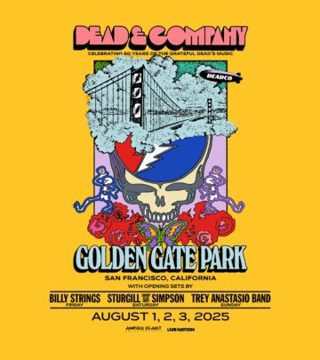 Billy Strings to mark 60 years of Grateful Dead music with a Golden Gate Park performance!