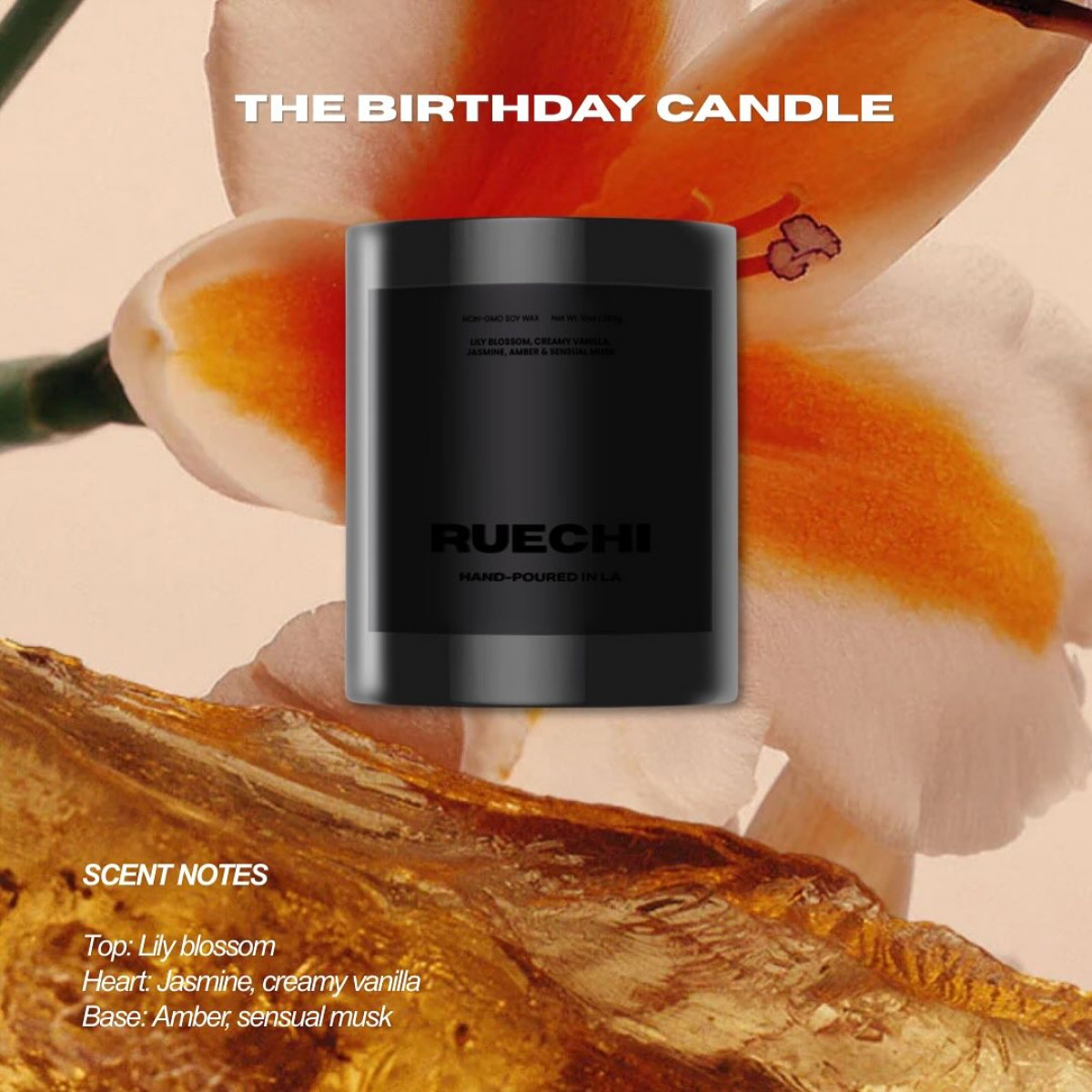 Birthday Candle Shines With Bold Scent Karrueche Tran’s birthday spotlighted by Ruechi Beauty’s candle that steals the show online