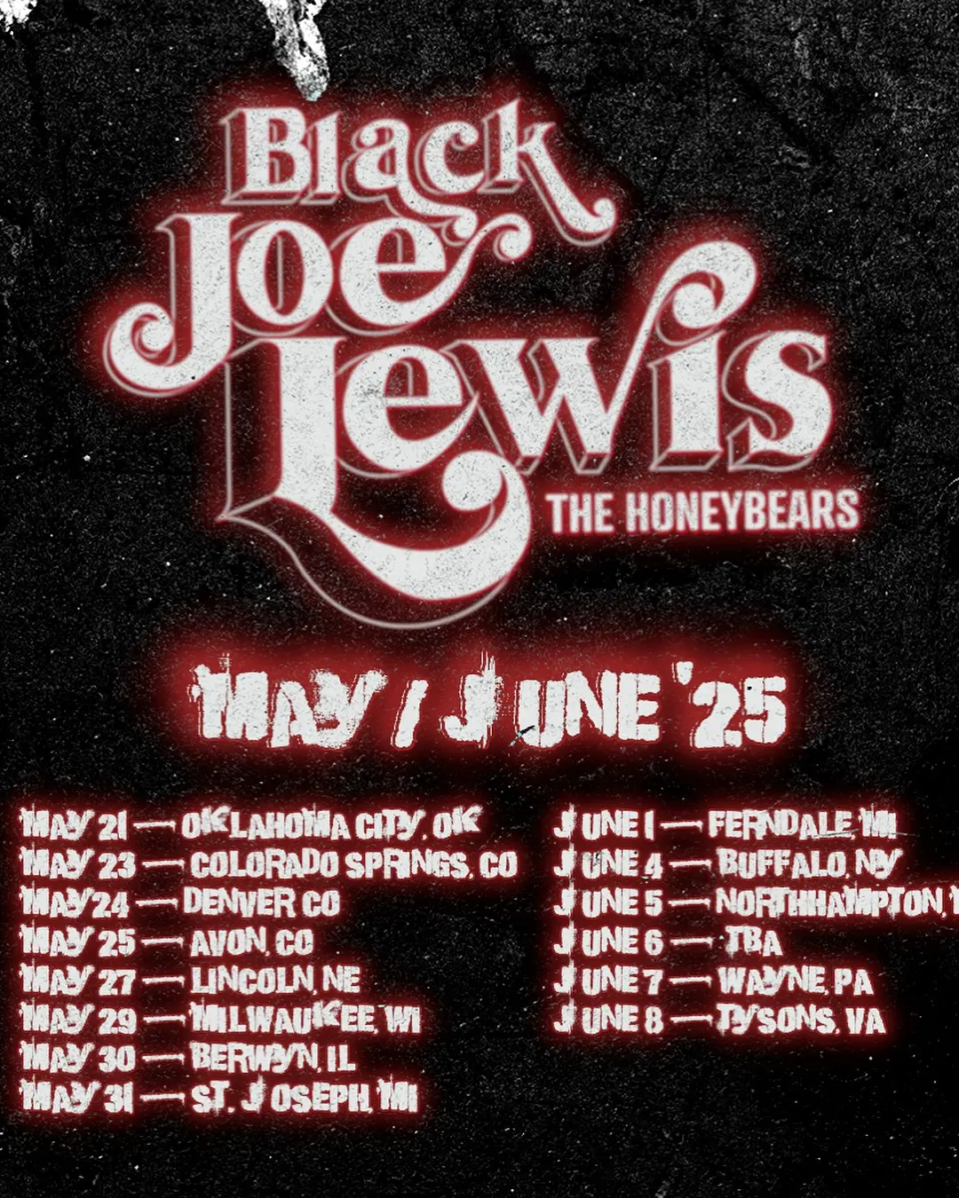 Black Joe Lewis Kicks Off May/June Tour in OKC
