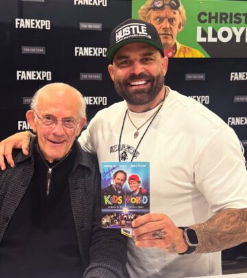 Childhood memories reignite as Blake Foster reconnects Christopher Lloyd at Philly expo!!!