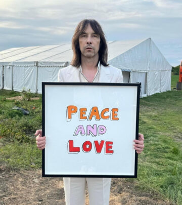 Bobby Gillespie Print Raises Funds for War Child