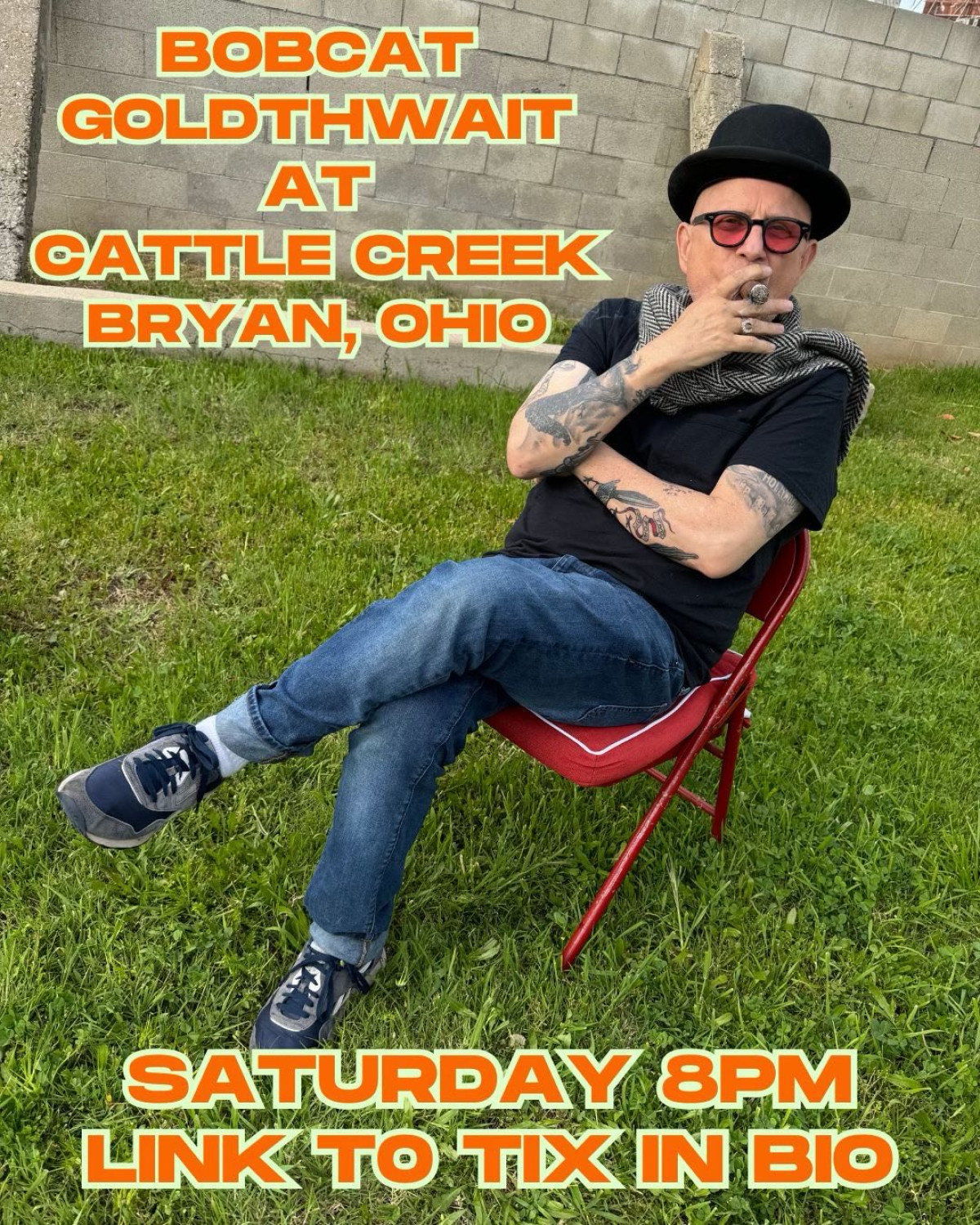 Bobcat Goldthwait Embraces A Formal Twist Bobcat Goldthwait to debut a formal look this Saturday as he shifts from casual to upscale