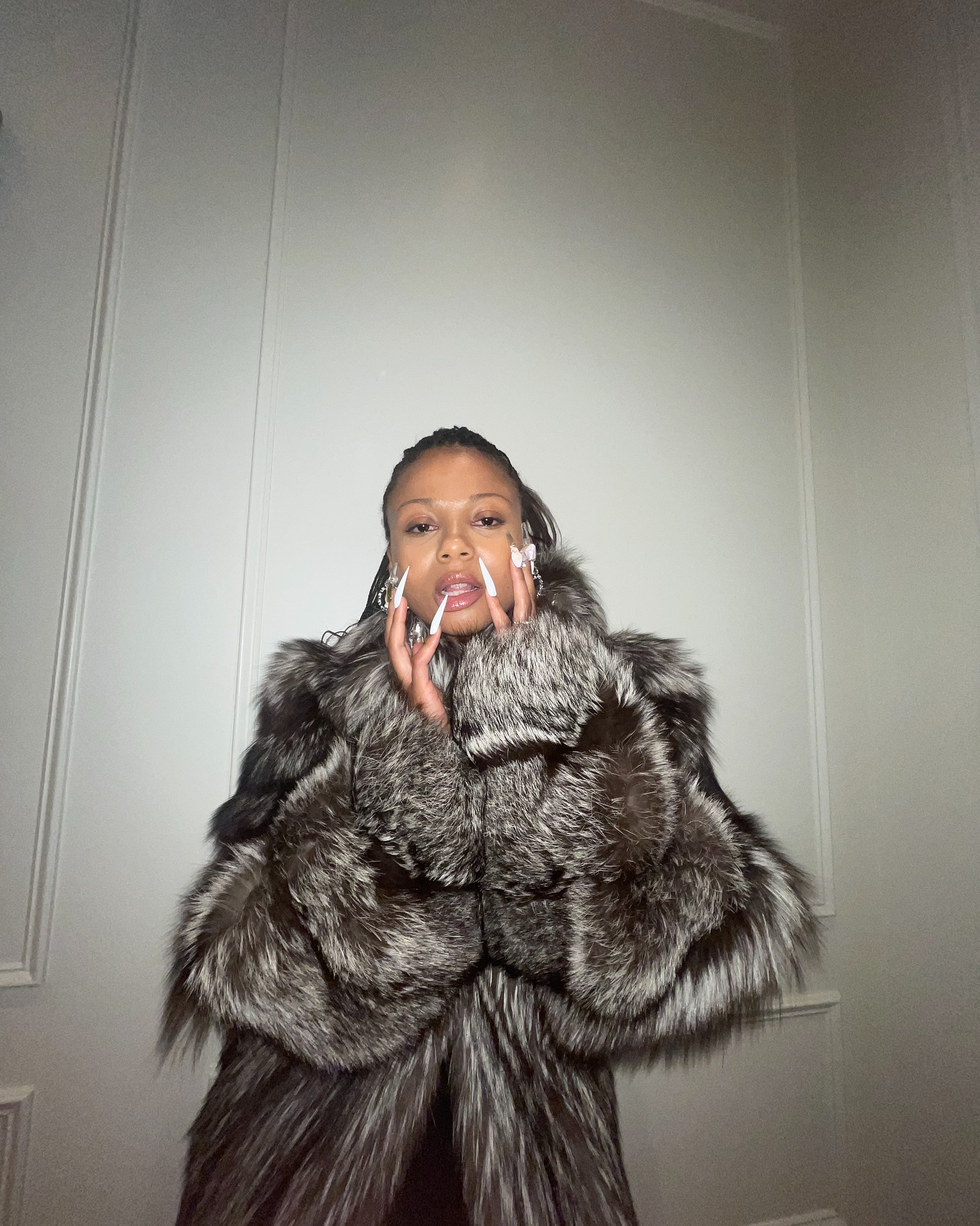 Bold Stride Captivates Fans: Myha'la's ‘Stomp Stomp Chomp’ Post