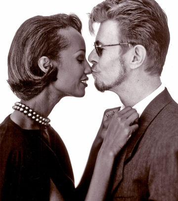 Bowie And Iman: Eternal Love In 1995 Photo