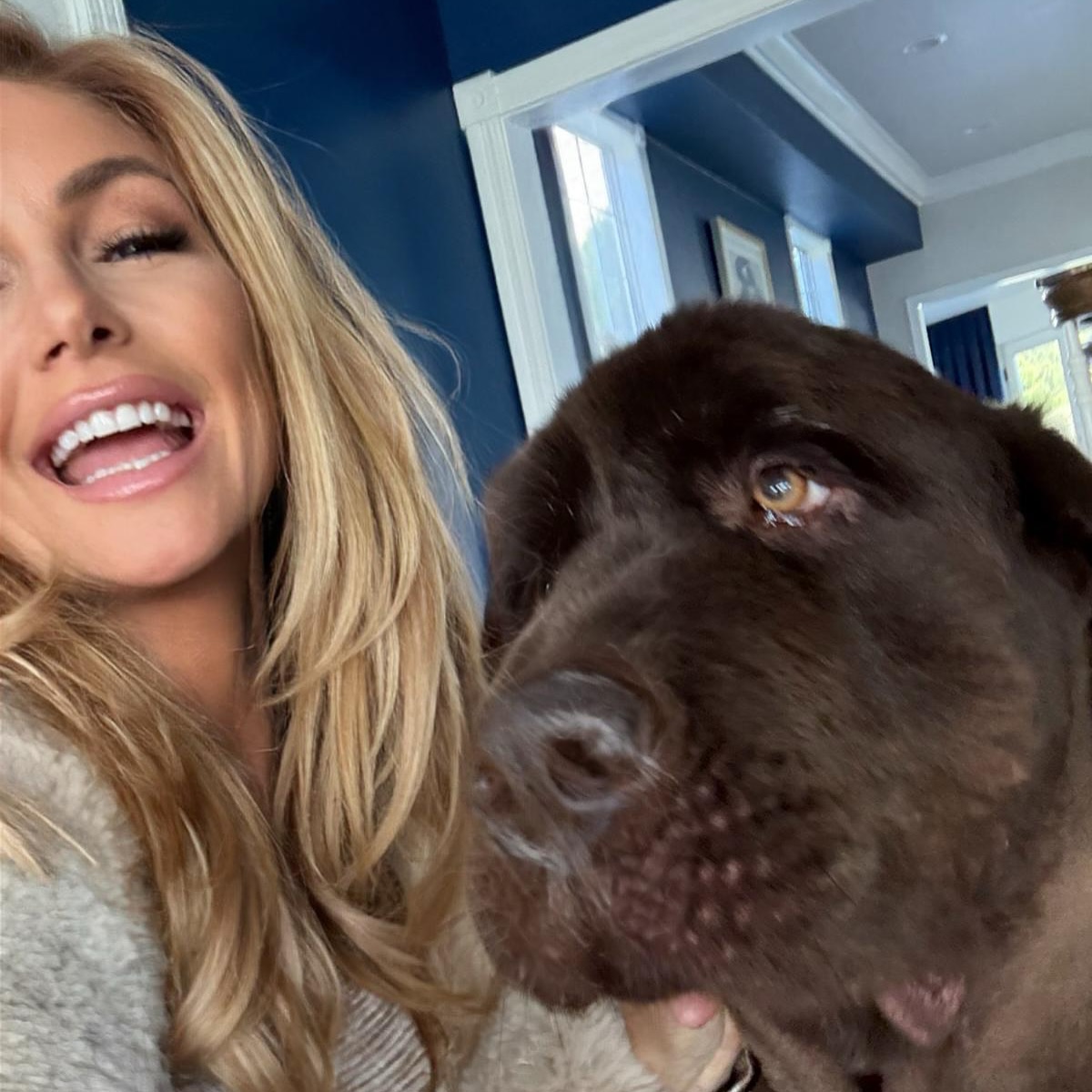 Brande Roderick Shares Weekend Cheer With Teddy Bear Brande Roderick delights fans on Insta with a warm hello and teddy bear charm today! - Joy