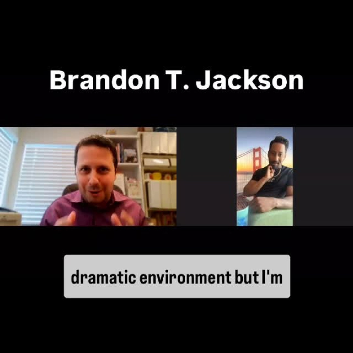 Brandon T. Jackson Embraces Drama On Screen Renowned comic Brandon T. Jackson dives drama in film, with BET+ series captivating fans!!