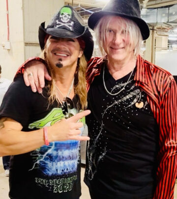 Bret Michaels Throwback With Joe Elliott