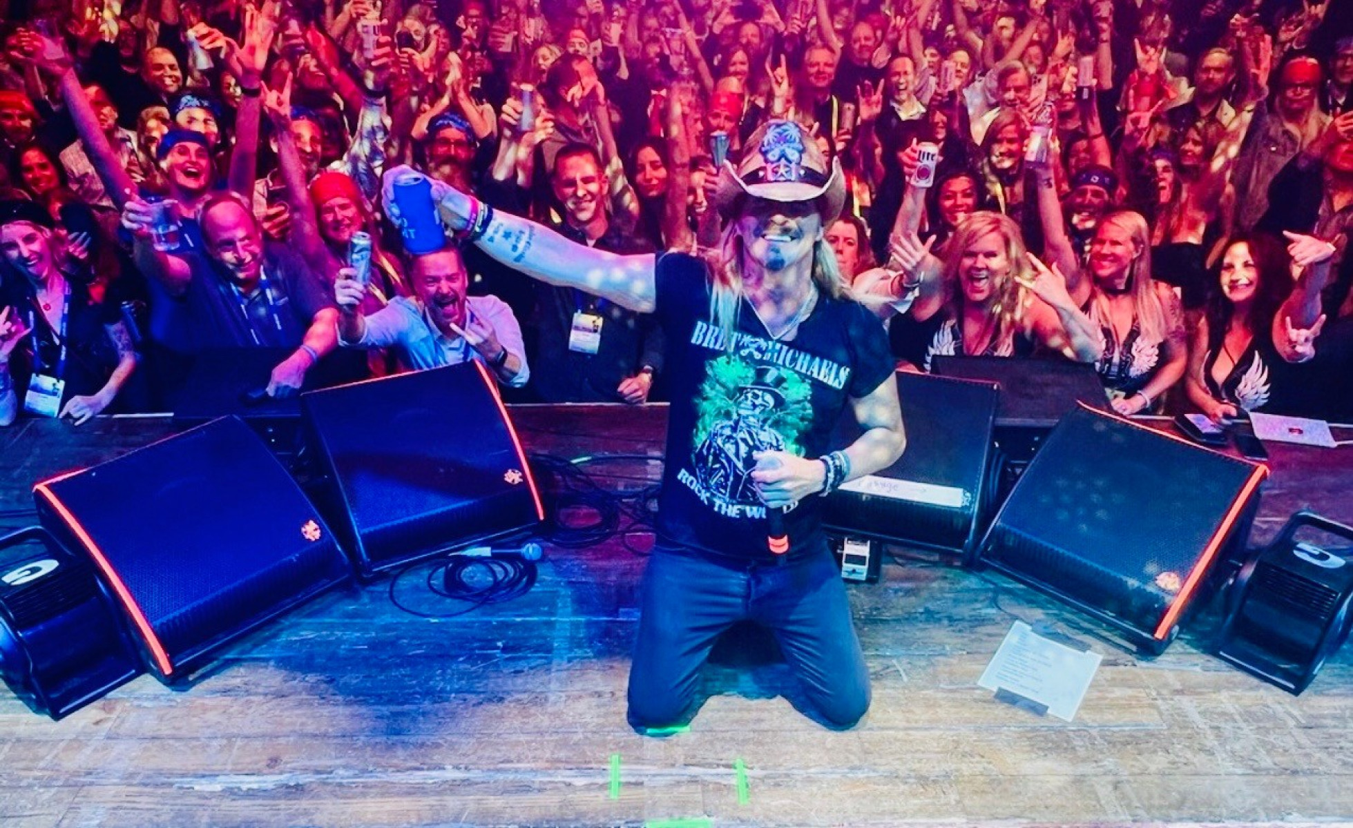 Bret Michaels Toasts Chicago And Rocks Boardwalk Fest Raising a toast in Chicago, Bret Michaels gathers legends ahead of a sensational rock fest