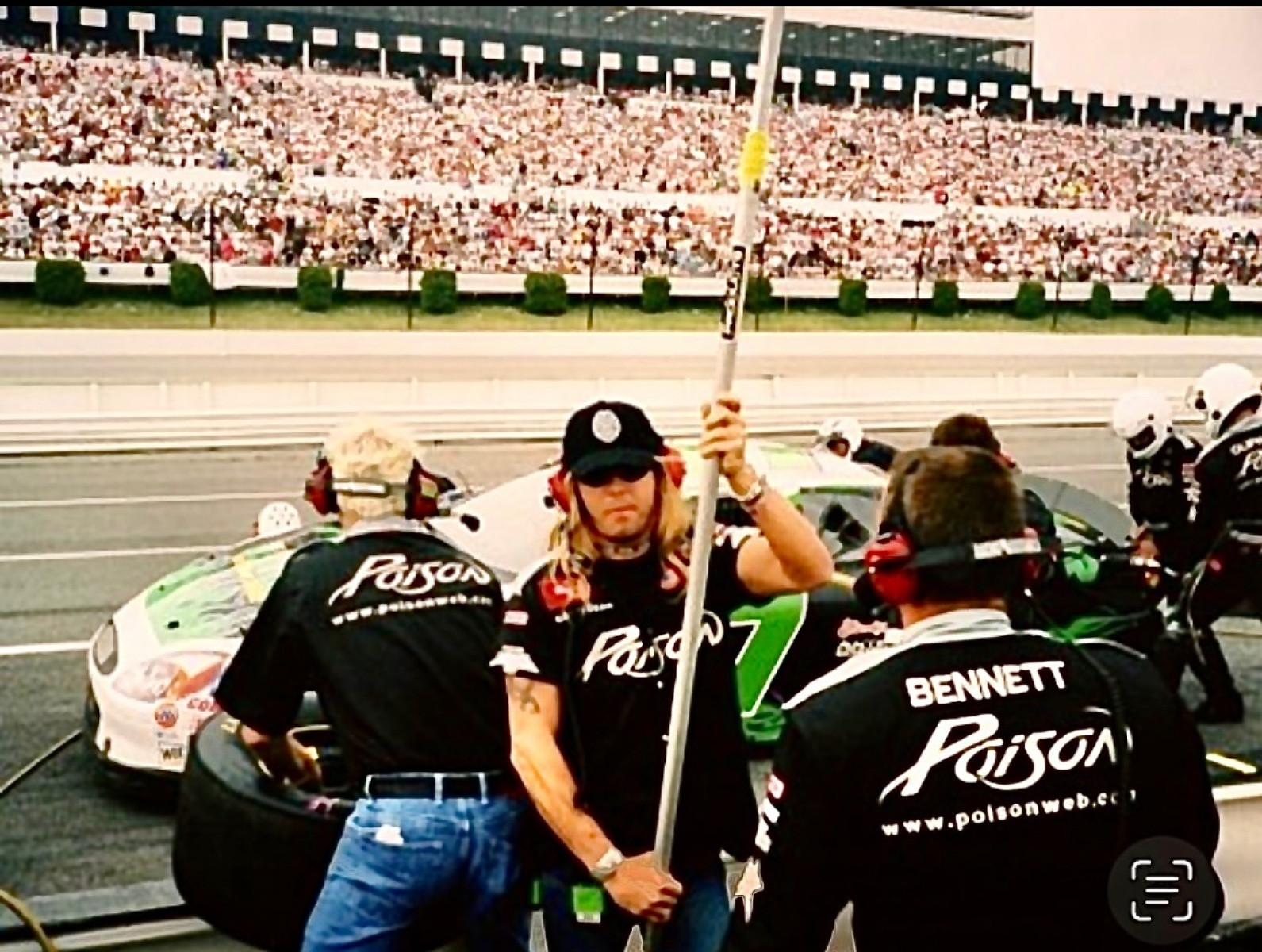 Bret Michaels Watches IndyCar Grand Prix Rockstar shifts gears to experience high-octane action at this race.