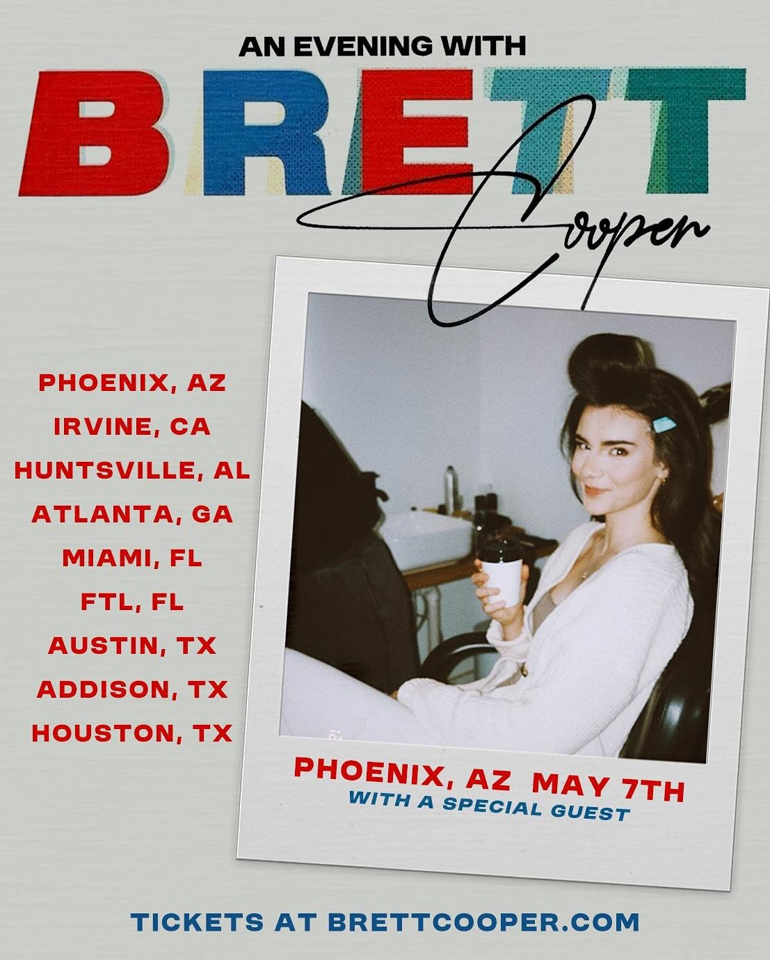 Brett Cooper Spring Tour Kicks Off With Special Phoenix Guest