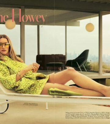 Brianne Howey Celebrates With InStyle Germany