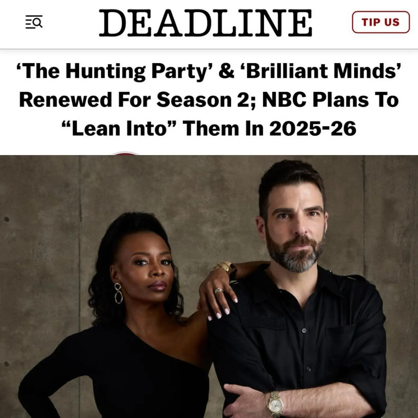 Brilliant Minds Debuts Fall on NBC Excitement builds for NBC’s fall hit as faith and teamwork pave the way; spread the word!!