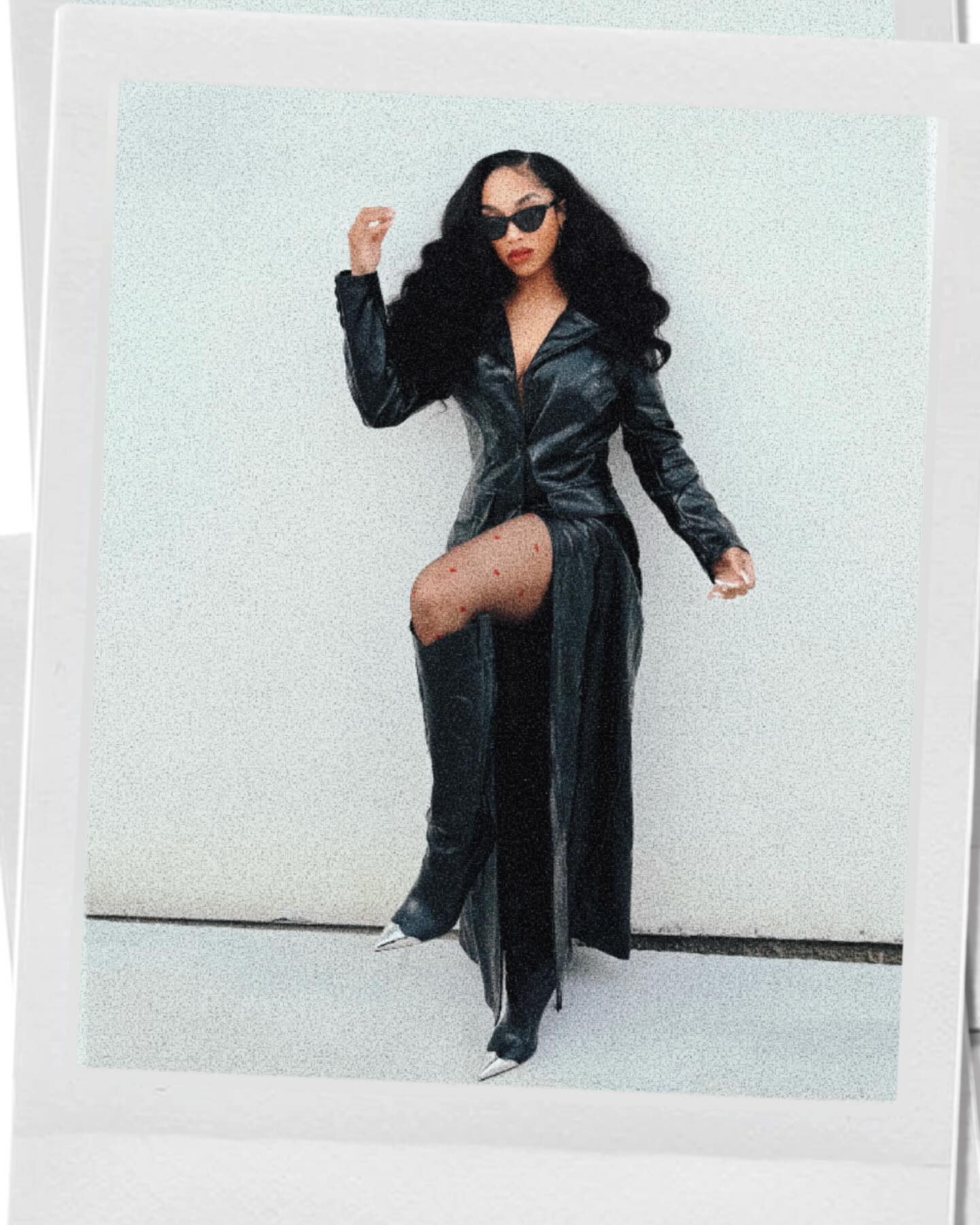 Brooke Valentine’s School Drop-Off Style