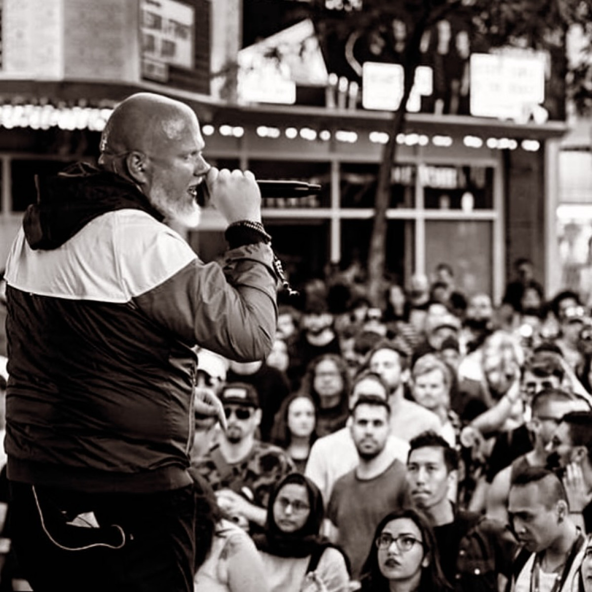 Brother Ali Eyes Montreal Return After 2018 Show Jason Newman shares a flashback photo inviting supporters to his mailing list for updates.