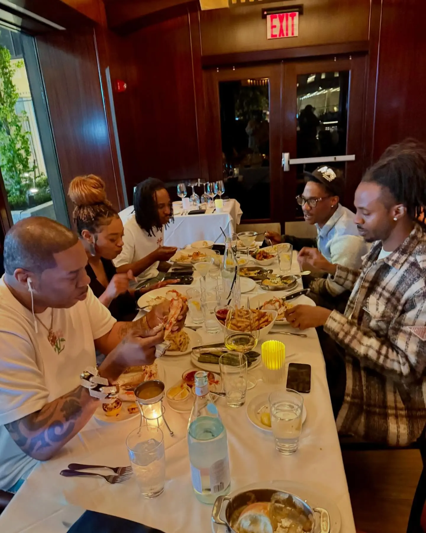 Busta Rhymes Celebrates Birthday With Four Children