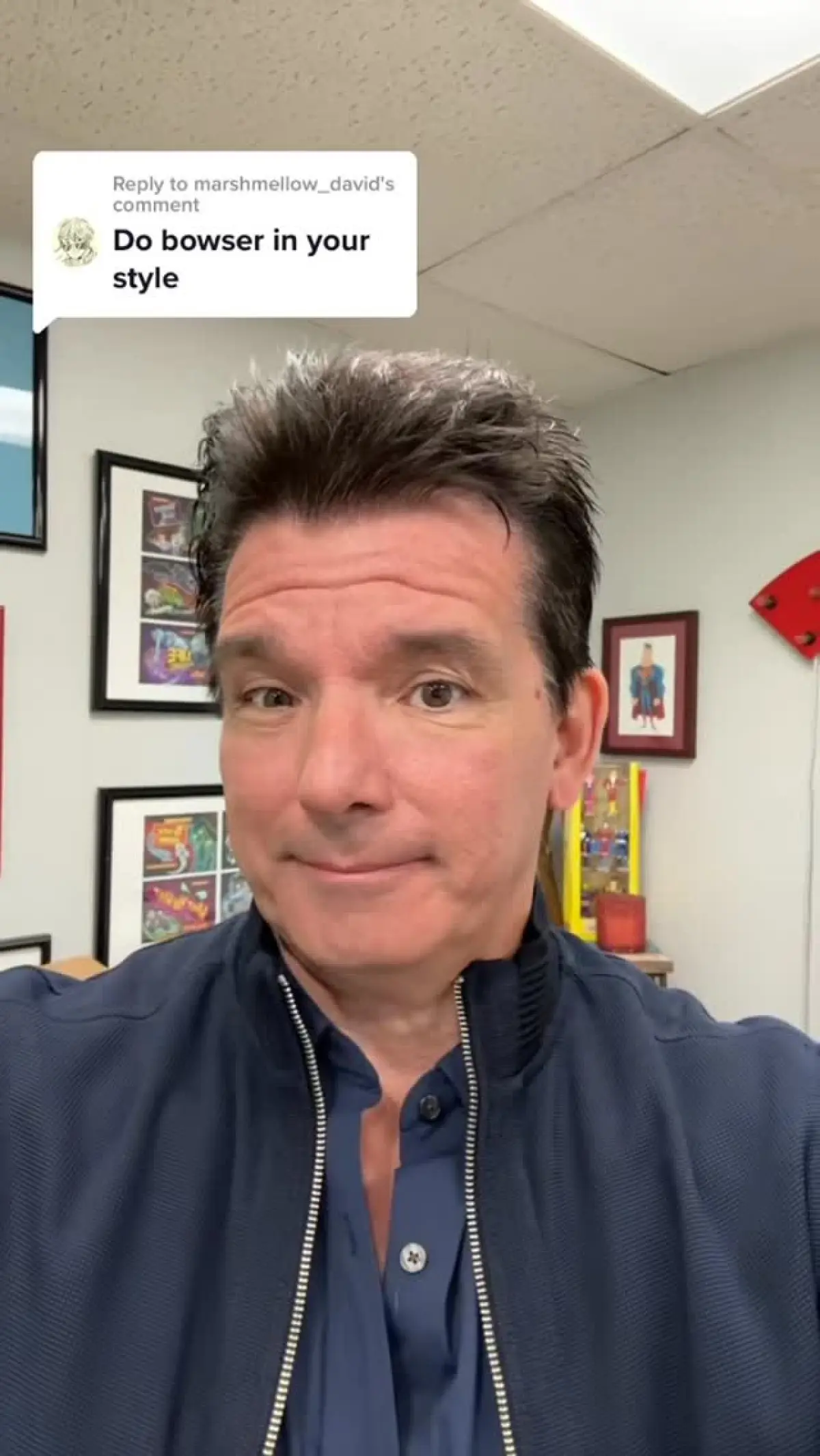 Celebrated animator Butch Hartman fuses Nintendo villain with classic animation pure flair.