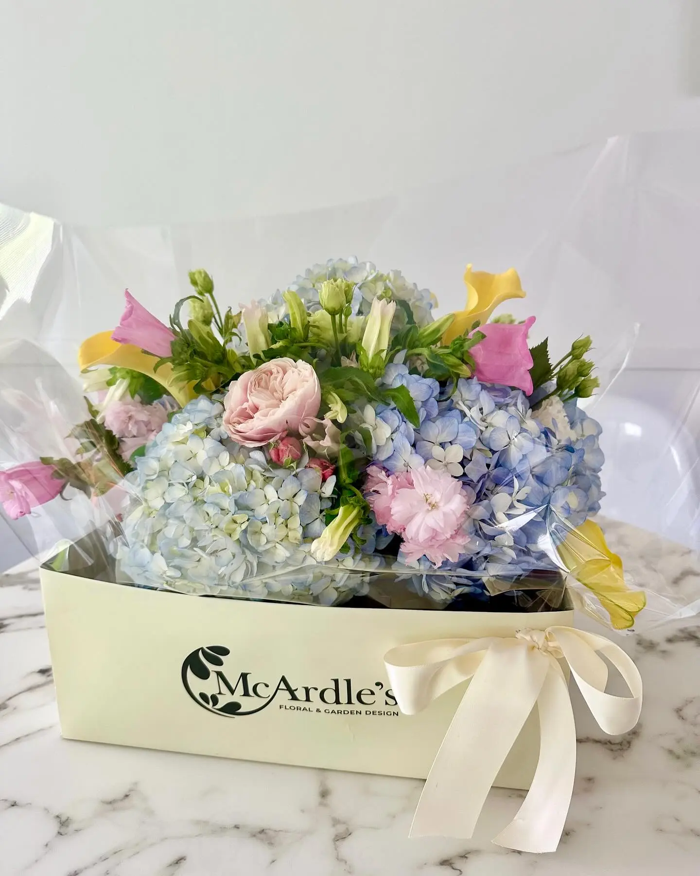 Byrdie Bell Flaunts Swan Lane Bouquet