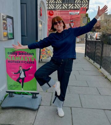 Cally Beaton Bumps Into Ludlow Ahead Of Fringe Shows