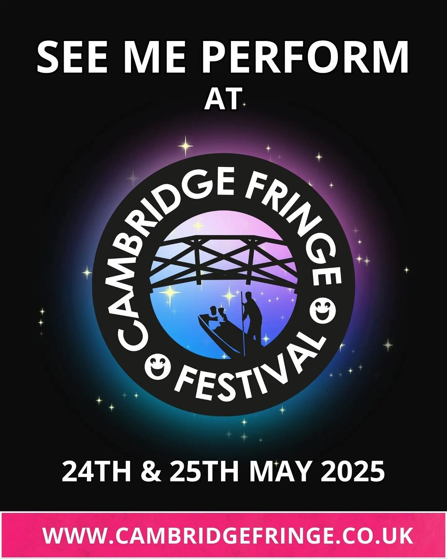 Cally Beaton Bumps Into Ludlow Ahead Of Fringe Shows