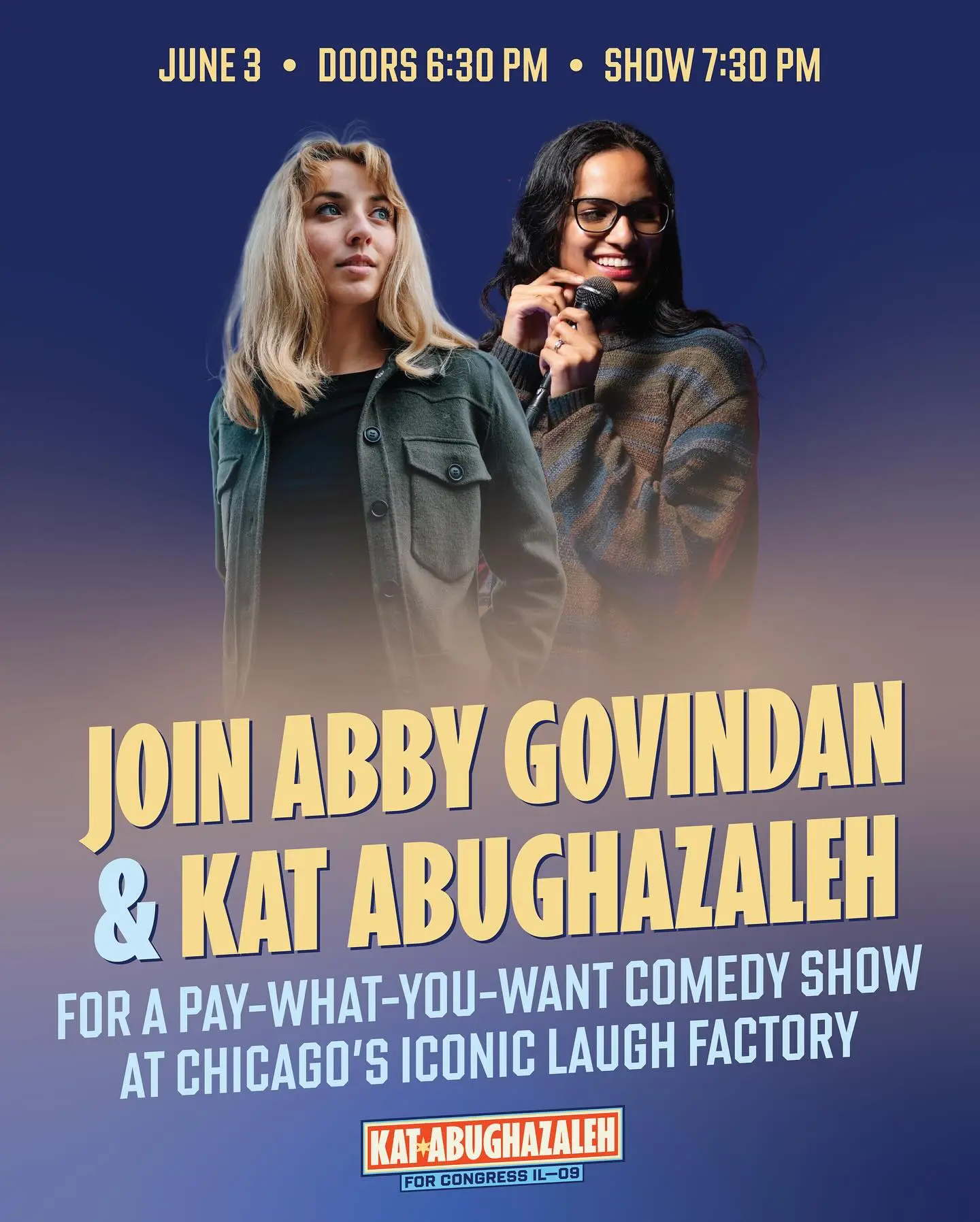 Campaign Comedy Show Lights Up Laugh Factory Chicago Pay-what-you-want comedy campaign ignites a fresh laughter experience at Laugh Factory!!!