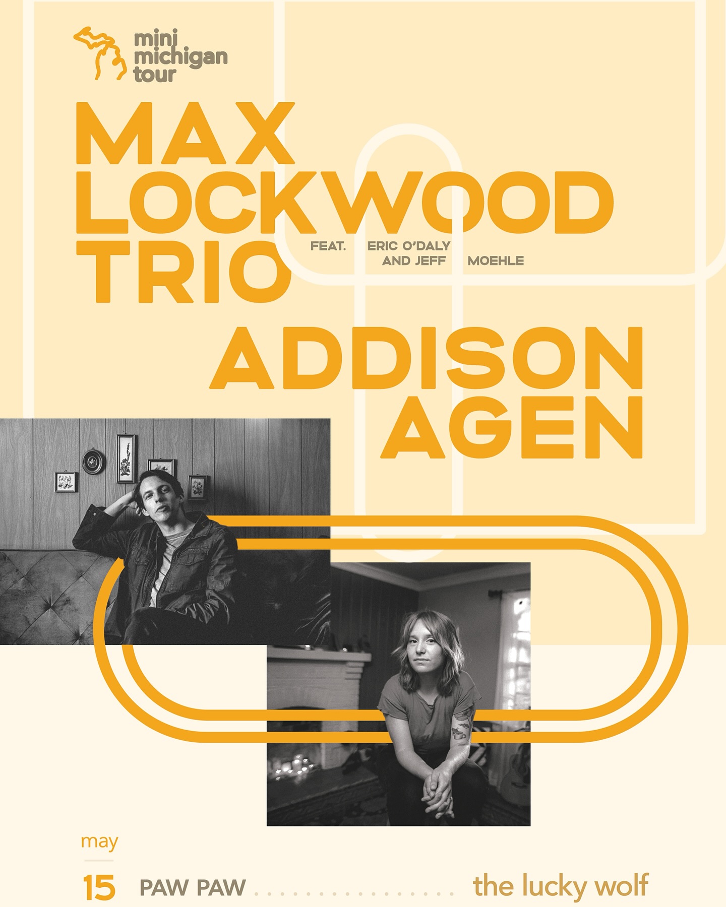 Cancelled: Addison Agen & Max Lockwood Show Addison Agen and Max Lockwood cancel their cathedral show at The Wolf - get updates now!!!