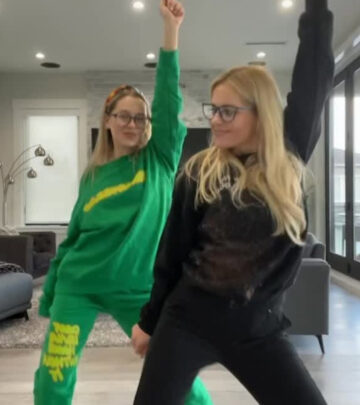 Candace Bure Celebrates Dance Day With Daughter