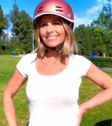 Candace Cameron Bure Channels Tony Hawk In Funny Video